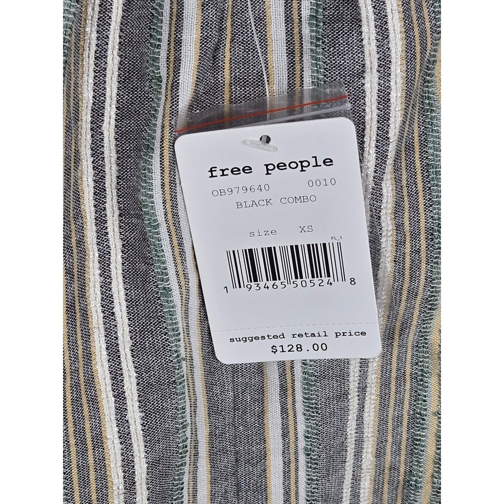 Women's Free People NWT Size XS Under The Sun Mini Dress Boho Festival Summer - Picture 3 of 4
